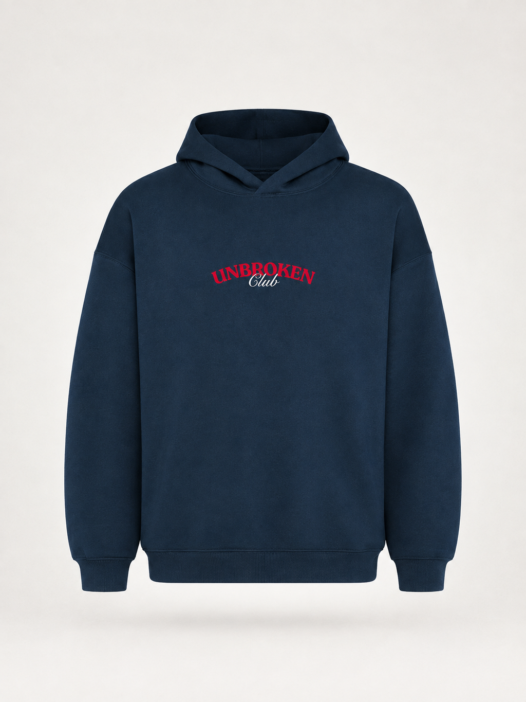 UNBROKEN WORLD HOODIE MARINO
