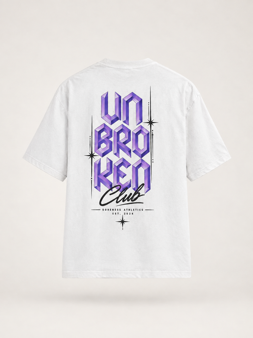 Camiseta unbroken morada